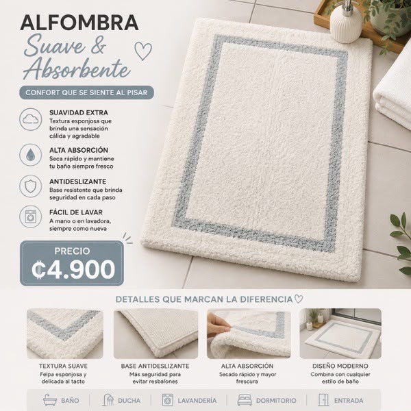 ALFOMBRA DE BAÑO