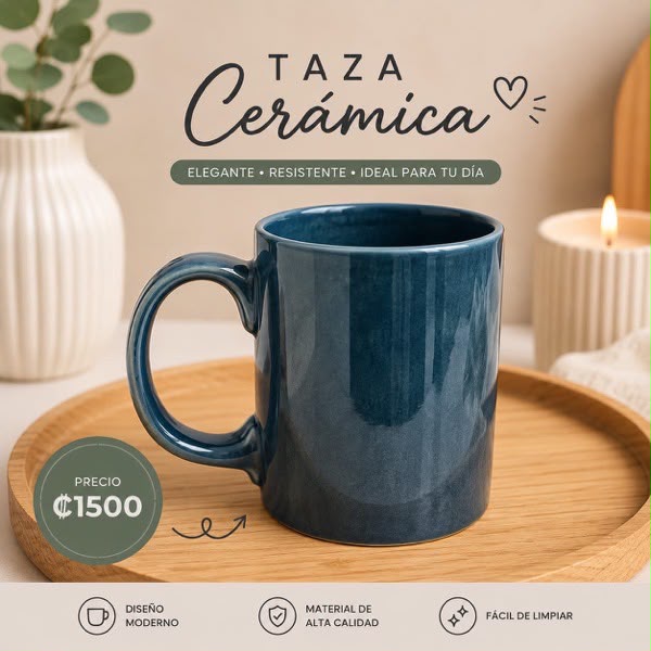 TAZAS DE CERAMICAS PARA TU COCINA