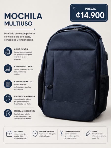 BOLSO MULTIUSOS