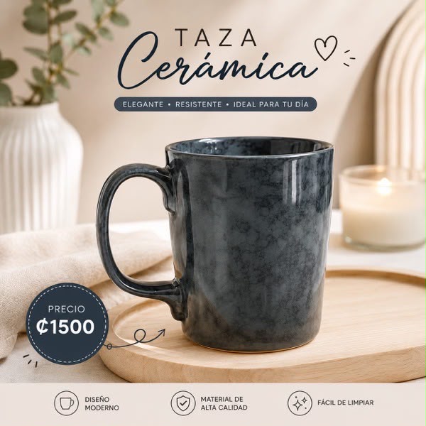 TAZAS DE CERAMICAS PARA TU COCINA