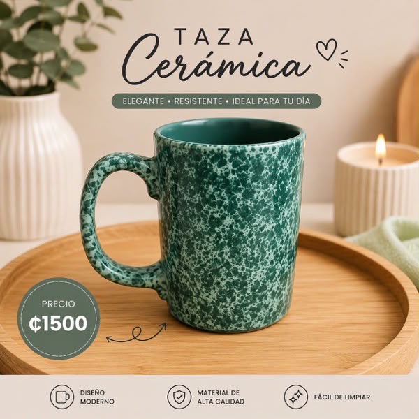 TAZAS DE CERAMICAS PARA TU COCINA
