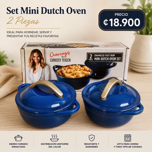 SET MINI DUNTCH OVEN