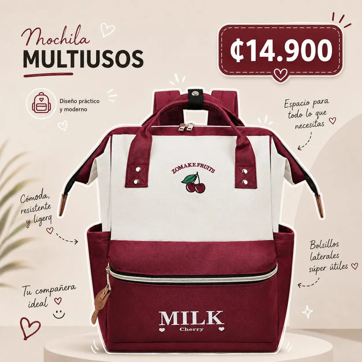 Pañaleras Multifuncional para bebé